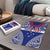 Personalised Toa Samoa Rugby Spirit Puzzle Blue Samoan Tribal Pattern - Polynesian Pride