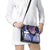 Personalised Toa Samoa Rugby Spirit Shoulder Handbag Blue Samoan Tribal Pattern - Polynesian Pride