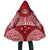 Personalised Toa Samoa Rugby Spirit Cloak Red Samoan Tribal Pattern - Polynesian Pride