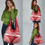 Personalised Toa Samoa Rugby Spirit Grocery Bag Red Samoan Tribal Pattern - Polynesian Pride