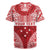 Personalised Toa Samoa Rugby Spirit Rugby Jersey Red Samoan Tribal Pattern - Polynesian Pride