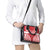 Personalised Toa Samoa Rugby Spirit Shoulder Handbag Red Samoan Tribal Pattern - Polynesian Pride