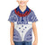 Personalised Toa Samoa Rugby Spirit Family Matching Mermaid Dress and Hawaiian Shirt White Samoan Tribal Pattern - Polynesian Pride