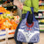 Personalised Toa Samoa Rugby Spirit Grocery Bag White Samoan Tribal Pattern - Polynesian Pride