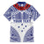 Personalised Toa Samoa Rugby Spirit Hawaiian Shirt White Samoan Tribal Pattern - Polynesian Pride