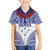 Personalised Toa Samoa Rugby Spirit Hawaiian Shirt White Samoan Tribal Pattern - Polynesian Pride