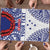 Personalised Toa Samoa Rugby Spirit Puzzle White Samoan Tribal Pattern - Polynesian Pride