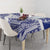 Personalised Toa Samoa Rugby Spirit Tablecloth White Samoan Tribal Pattern - Polynesian Pride