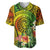 Polynesia Baseball Jersey Pasifika Tribal with Tropical Flowers LT9 Reggae - Polynesian Pride