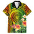 Polynesia Family Matching Long Sleeve Bodycon Dress and Hawaiian Shirt Pasifika Tribal with Tropical Flowers LT9 Dad's Shirt - Short Sleeve Reggae - Polynesian Pride