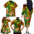 Polynesia Family Matching Off Shoulder Long Sleeve Dress and Hawaiian Shirt Pasifika Tribal with Tropical Flowers LT9 - Polynesian Pride