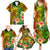 Polynesia Family Matching Summer Maxi Dress and Hawaiian Shirt Pasifika Tribal with Tropical Flowers LT9 - Polynesian Pride