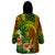 Polynesia Wearable Blanket Hoodie Pasifika Tribal with Tropical Flowers LT9 - Polynesian Pride