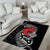 ANZAC Day Aotearoa Silver Fern Maori Personalised Area Rug