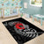 ANZAC Day Aotearoa Silver Fern Maori Personalised Area Rug