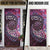 New Zealand Darts Personalised Door Cover Aotearoa Silver Fern Pink Papua Shell Spirit - Polynesian Pride