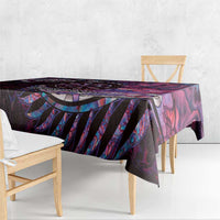 New Zealand Darts Personalised Tablecloth Aotearoa Silver Fern Pink Papua Shell Spirit LT9 - Polynesian Pride