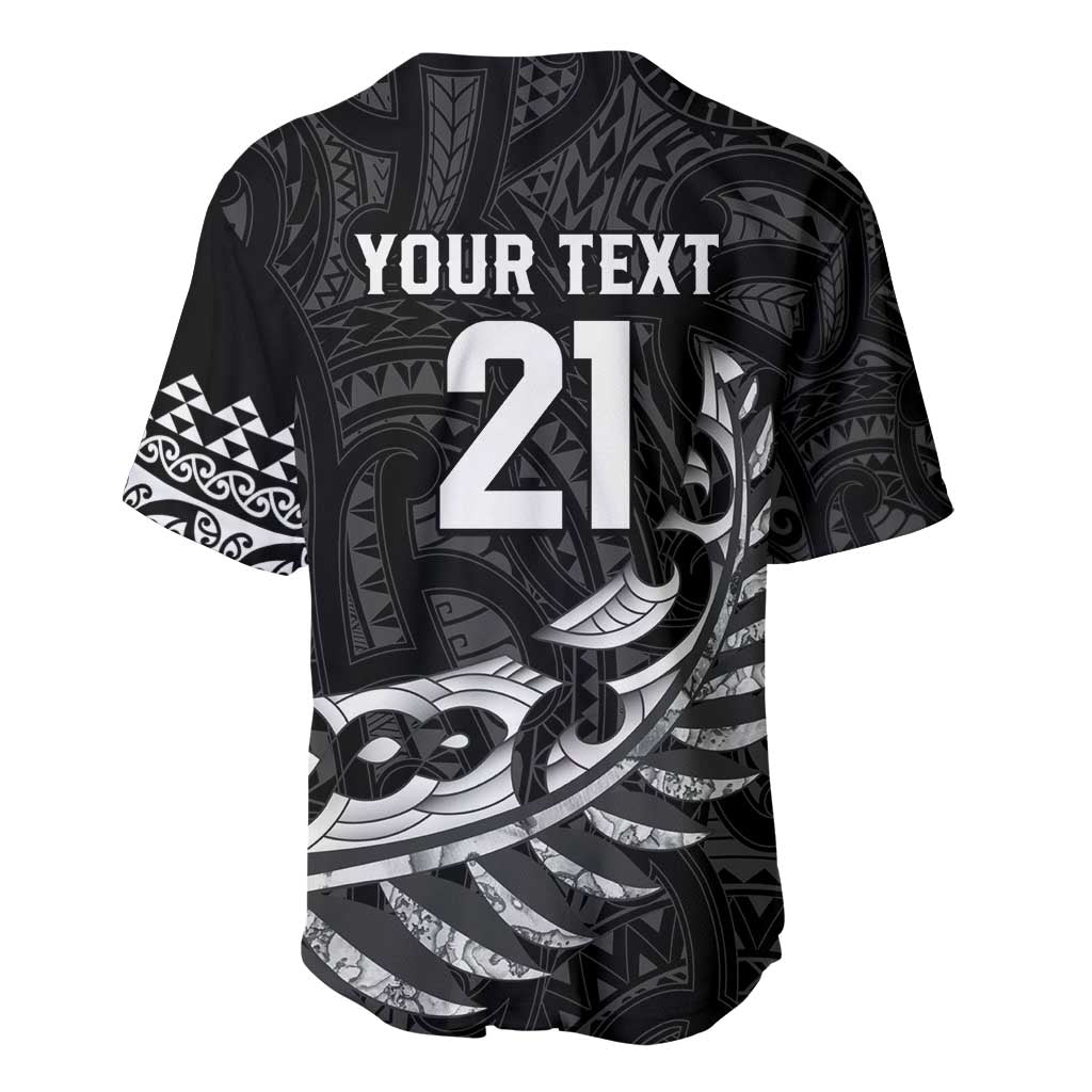 New Zealand Indigenous-Maori Rugby Custom Baseball Jersey
