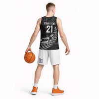 New Zealand Indigenous-Maori Rugby Custom Basketball Jersey - Polynesian Pride