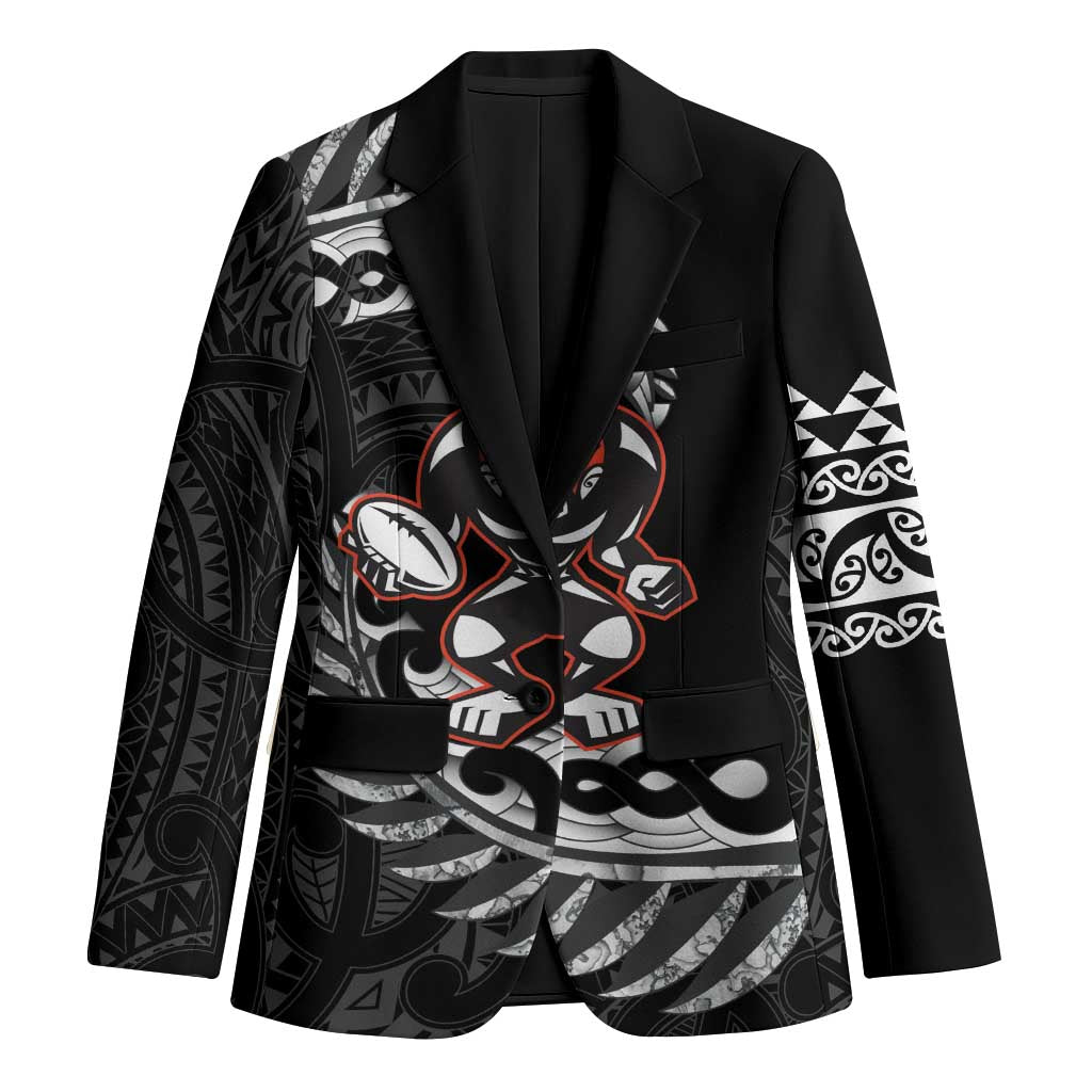 New Zealand Indigenous-Maori Rugby Custom Blazer - Polynesian Pride