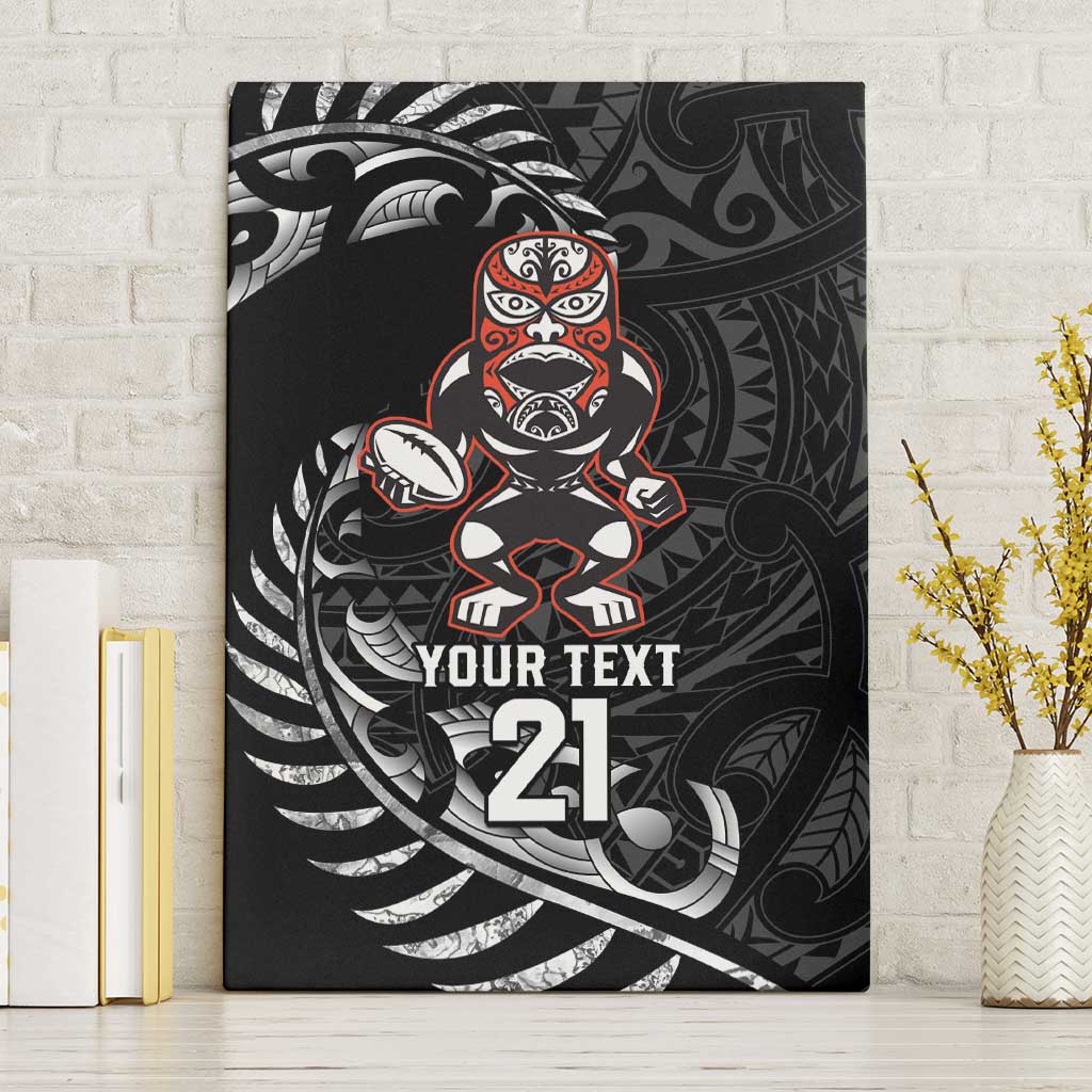 New Zealand Indigenous-Maori Rugby Custom Canvas Wall Art