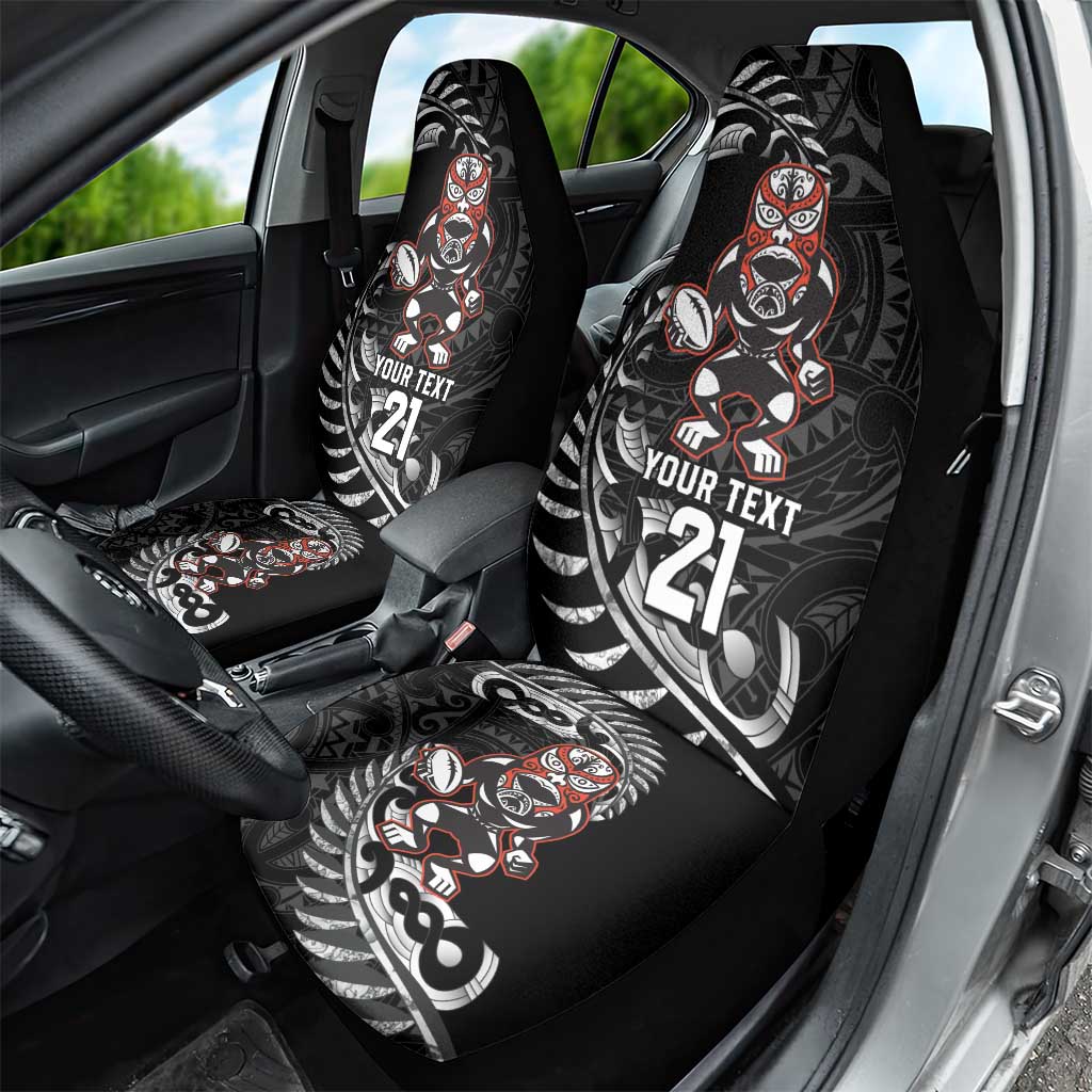 New Zealand Indigenous-Maori Rugby Custom Car Seat Cover