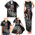 New Zealand Indigenous-Maori Rugby Custom Family Matching Tank Maxi Dress and Hawaiian Shirt