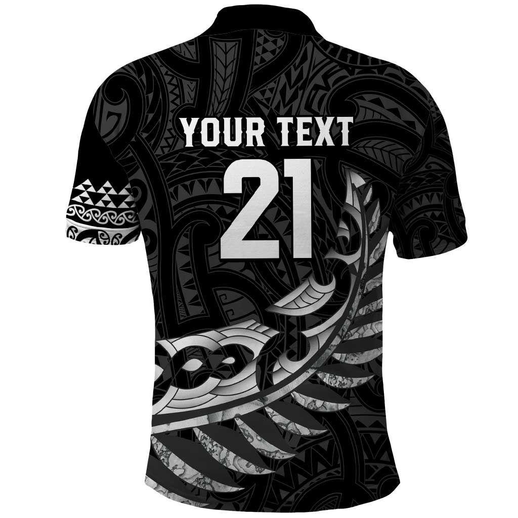New Zealand Indigenous-Maori Rugby Custom Polo Shirt
