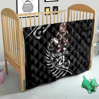 New Zealand Indigenous-Maori Rugby Custom Quilt
