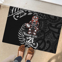 New Zealand Indigenous-Maori Rugby Custom Rubber Doormat