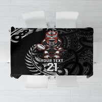 New Zealand Indigenous-Maori Rugby Custom Tablecloth