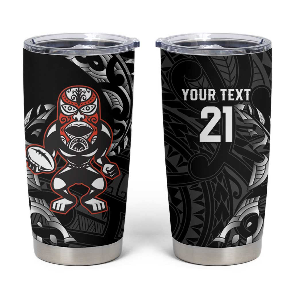 New Zealand Indigenous-Maori Rugby Custom Tumbler Cup