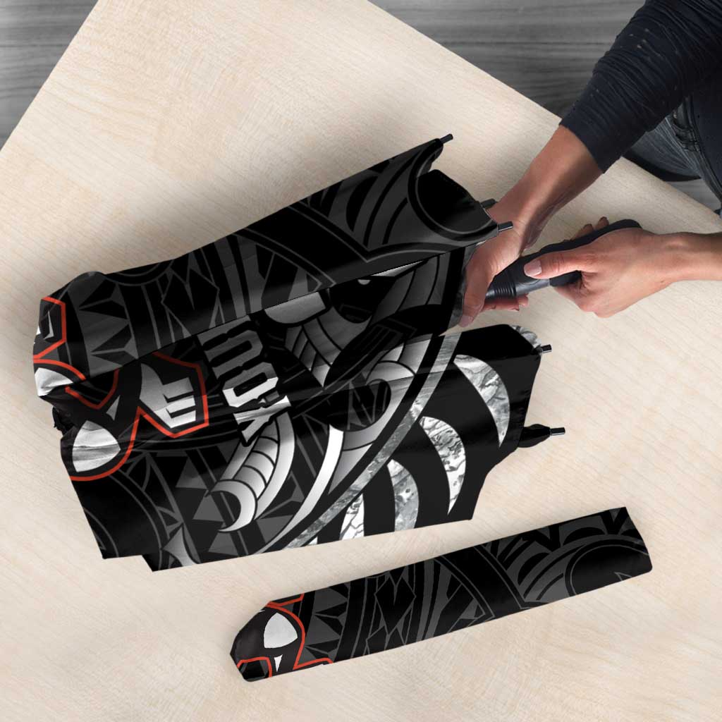 New Zealand Indigenous-Maori Rugby Custom Umbrella - Polynesian Pride