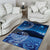 New Zealand Matariki Area Rug Taniko Aramoana With Koru Galaxy Sky Night