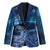 New Zealand Matariki Blazer Taniko Aramoana With Koru Galaxy Sky Night - Polynesian Pride