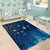 New Zealand Matariki Area Rug Taniko Aramoana With Maori Galaxy Sky Night