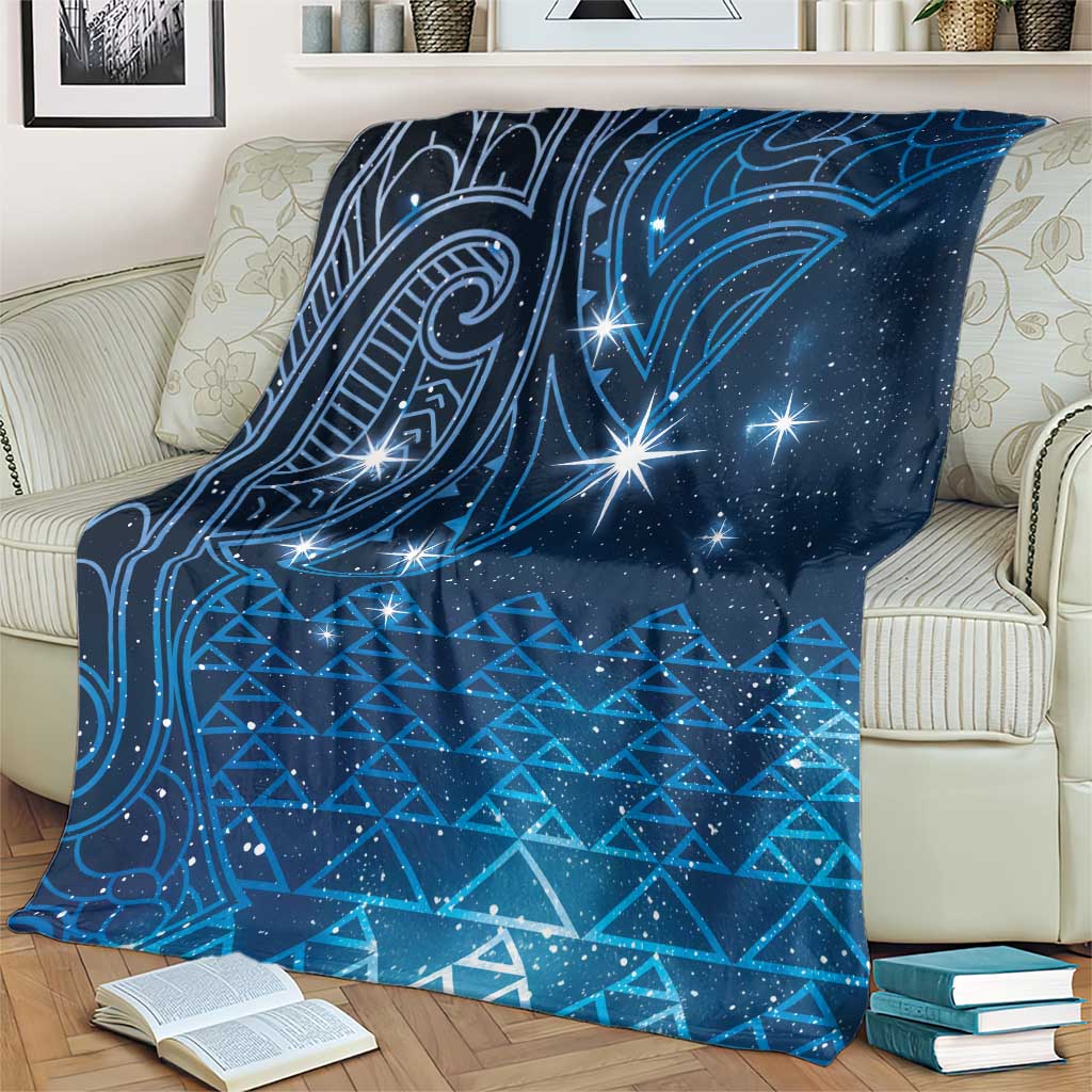 New Zealand Matariki Blanket Taniko Aramoana With Maori Galaxy Sky Night