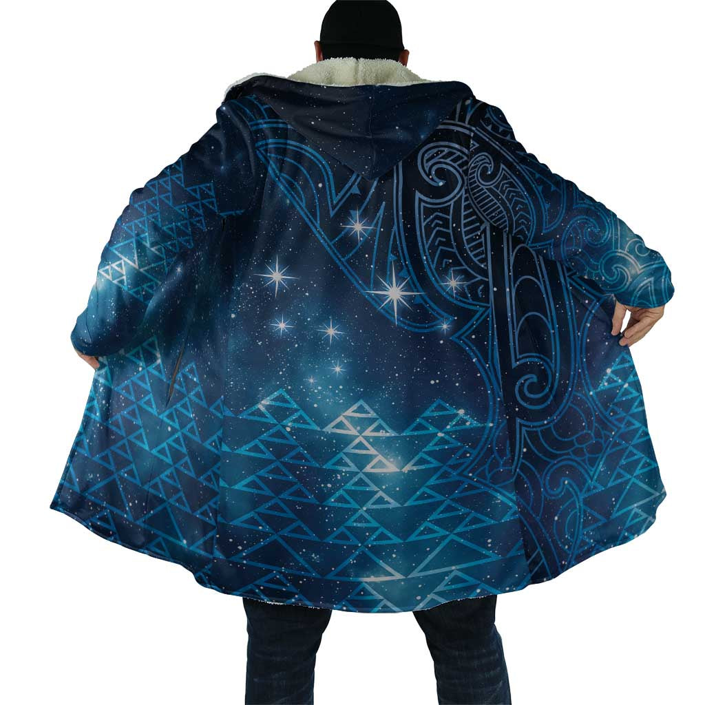 New Zealand Matariki Cloak Taniko Aramoana With Maori Galaxy Sky Night - Polynesian Pride
