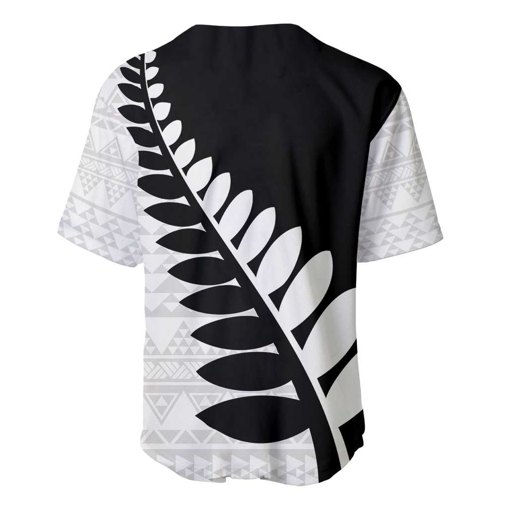 New Zealand Silver Fern Niho Taniwha Baseball Jersey