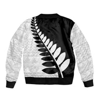 New Zealand Silver Fern Niho Taniwha Bomber Jacket