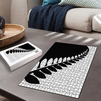 New Zealand Silver Fern Niho Taniwha Puzzle - Polynesian Pride