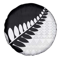 New Zealand Silver Fern Niho Taniwha Spare Tire Cover LT9 - Polynesian Pride