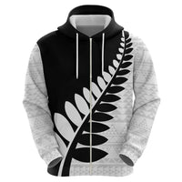 New Zealand Silver Fern Niho Taniwha Zip Hoodie