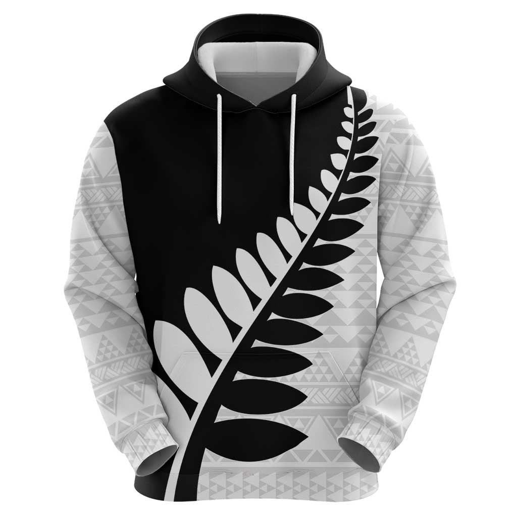 New Zealand Silver Fern Niho Taniwha Zip Hoodie
