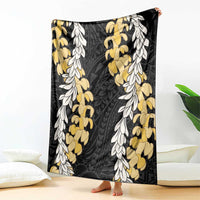 Puakenikeni and Maile Lei Blanket Black Double Strand Lei LT9 - Polynesian Pride
