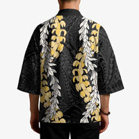 Puakenikeni and Maile Lei Kimono Black Double Strand Lei LT9 - Polynesian Pride