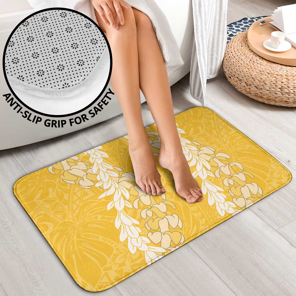 Puakenikeni and Maile Lei Bathroom Set Gold Double Strand Lei - Polynesian Pride