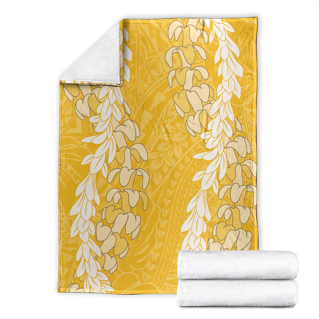 Puakenikeni and Maile Lei Blanket Gold Double Strand Lei LT9 - Polynesian Pride
