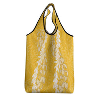 Puakenikeni and Maile Lei Grocery Bag Gold Double Strand Lei LT9 - Polynesian Pride