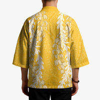 Puakenikeni and Maile Lei Kimono Gold Double Strand Lei LT9 - Polynesian Pride